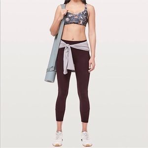 Lululemon Align Leggings 25” Plum Shadow size 4